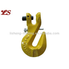 CLEVIS SHORTENING HOOK WITH SPRING